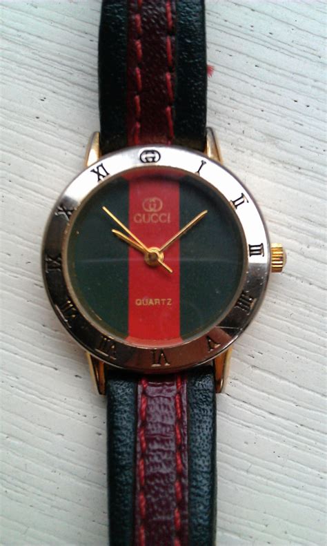 gucci quartz watch fake|gucci quartz watch vintage.